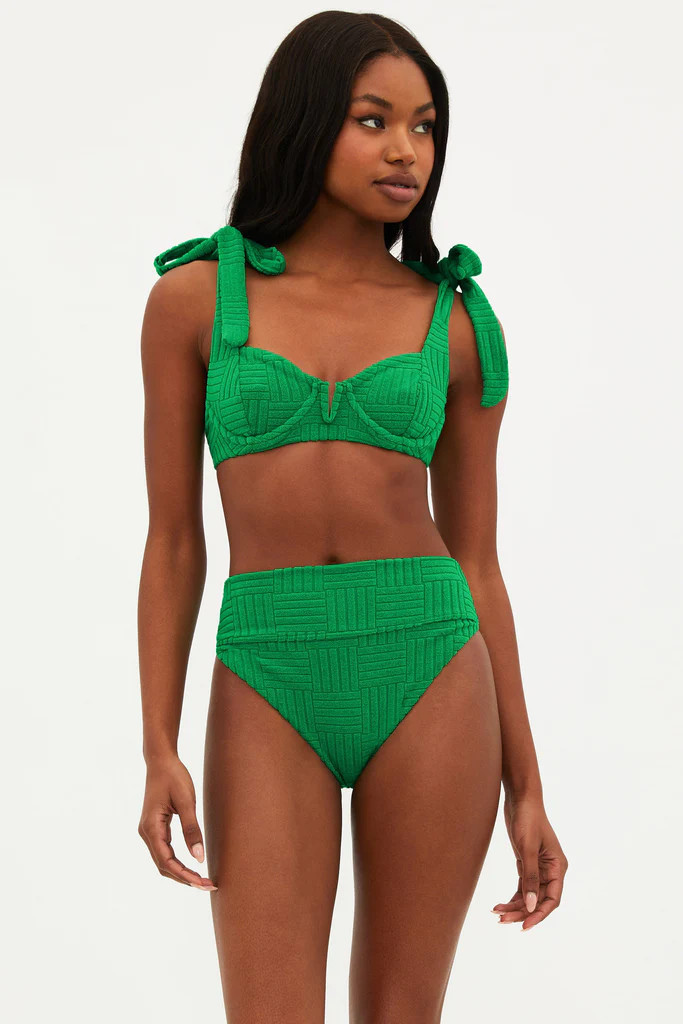 Blair Top Jelly Bean Green | Beach Riot