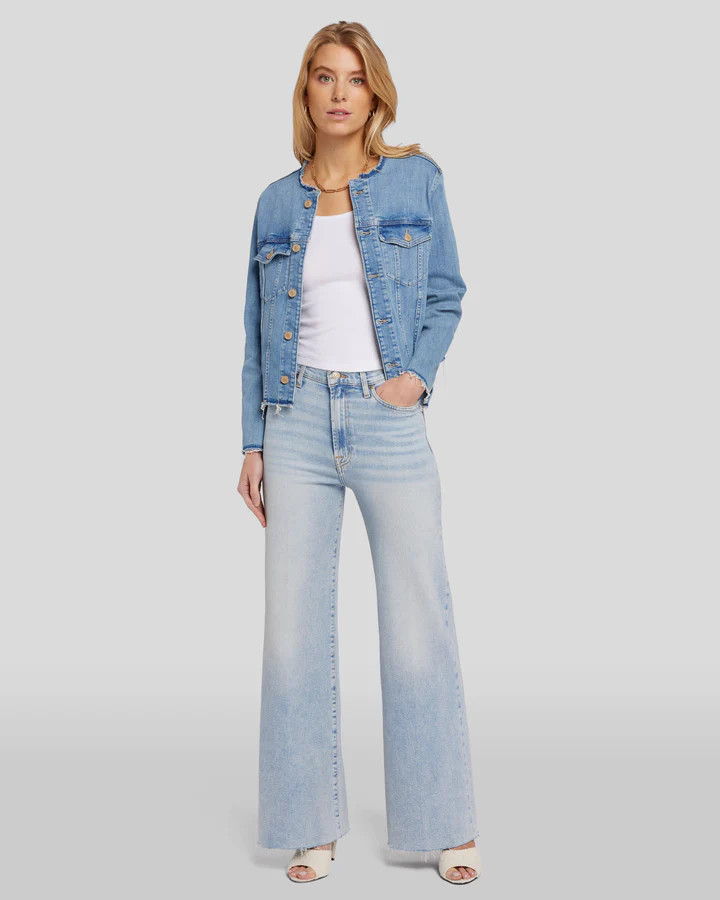 Luxe Vintage Ultra High Rise Jo in Sunday | 7 For All Mankind