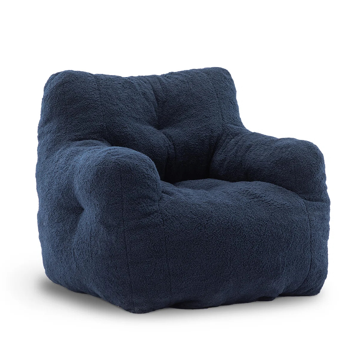 Soft Teddy Fabric Bean Bag Chair | Wayfair North America