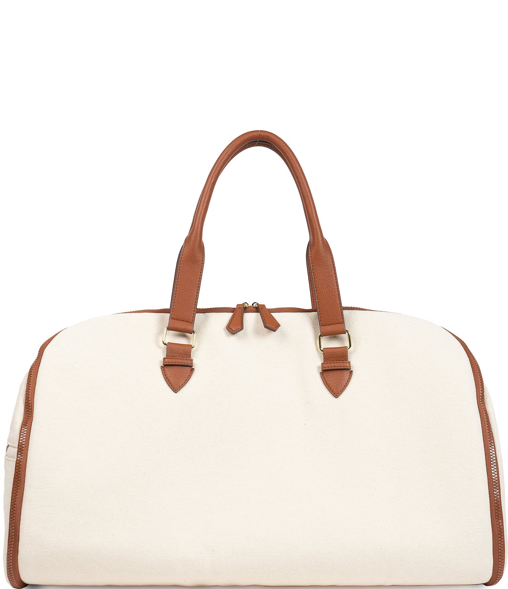 Natural Canvas Garment Duffle Bag | Dillard's