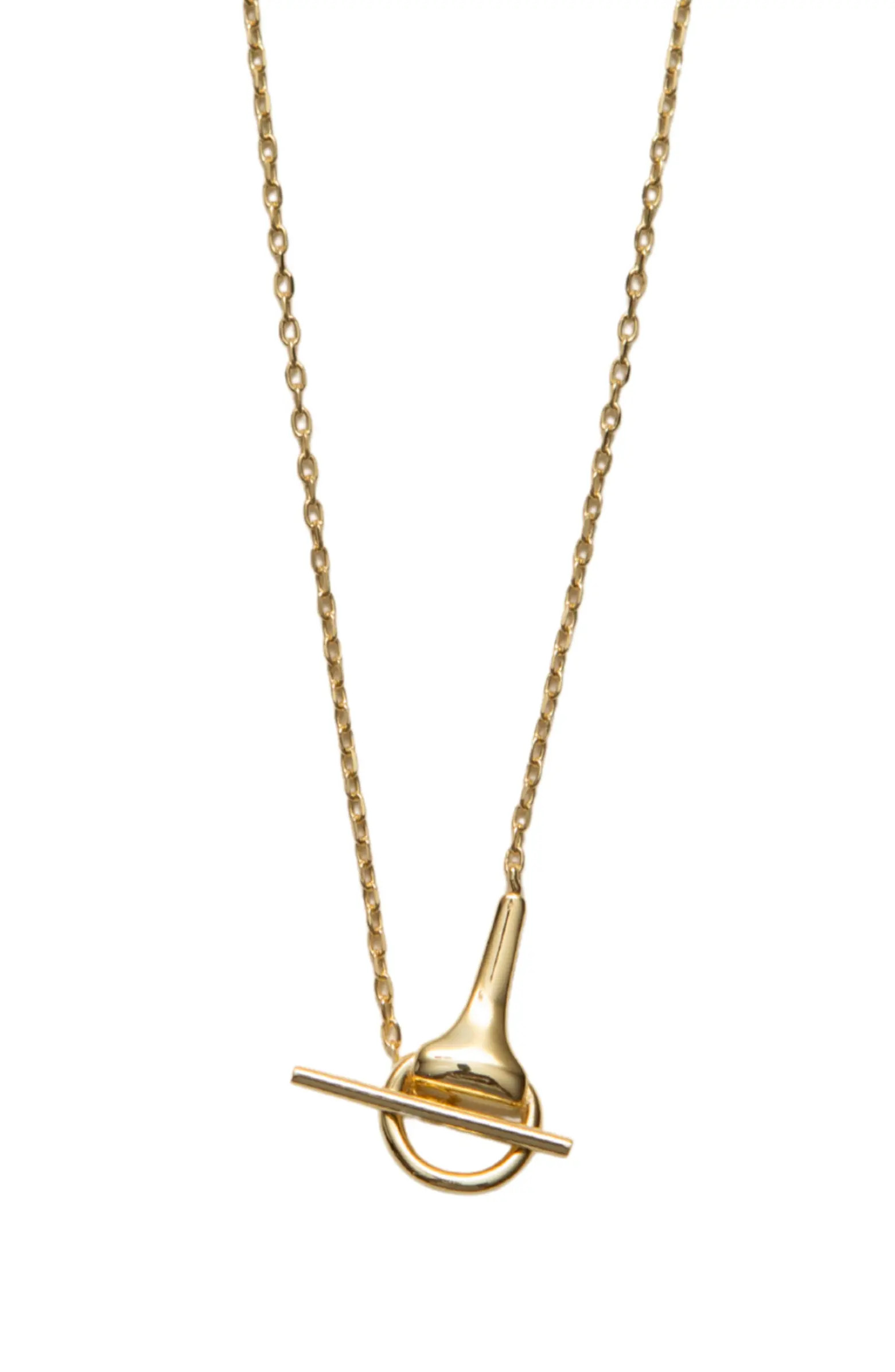 Equestrian Toggle Pendant Necklace | Nordstrom