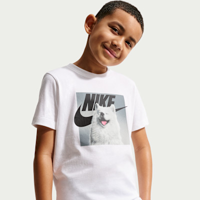 Nike Sportswear Big Kids' T-Shirt in Blue | IO1977-402 | Nike (US)