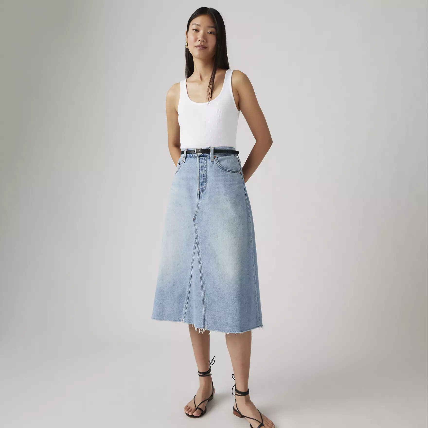 High-rise A-line Decon Skirt | Levi's US