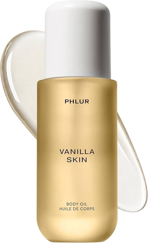 PHLUR Vanilla Skin Body Oil, 4 Fl Oz \u2013 Vanilla, Pink Pepper & Sandalwood Scented Body Oil fo... | Amazon (US)