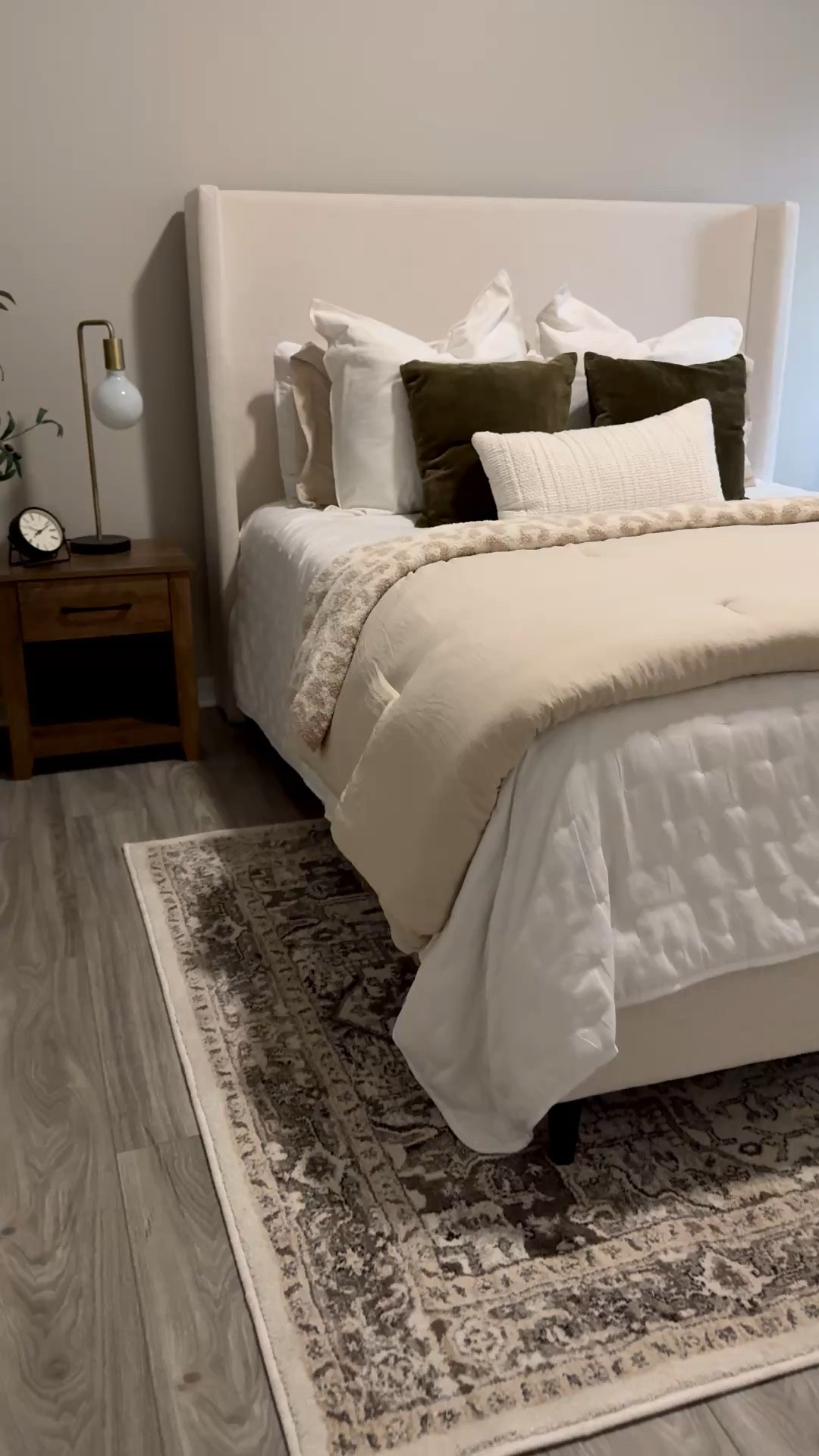 This upholstered bed is a great Pottery Barn dupe!  Bedroom decor, home decor, bedding

#LTKHome #LTKdayinmylife #LTKSeasonal
