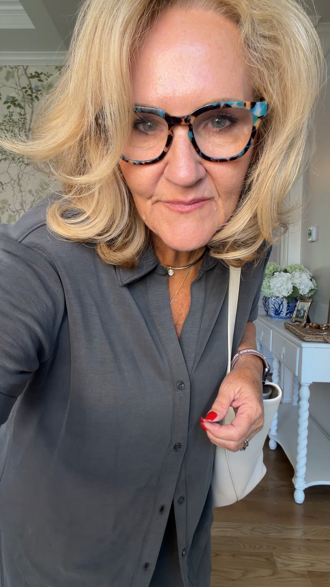 This set is already on sale so you can’t use the discount code. But here’s the code in case you find any other full price style Spanx 25% off with code AE25 air essentials only 
Wearing a size medium in the top and medium petite in the pants the pants do run long
20% off my bracelet stack code Nanette20 it’s already sold out once
30% off Allie Bess most everything else code YEAR7
20% off my earrings and necklaces code TAKE20

#LTKOver40 #LTKSaleAlert #LTKootd