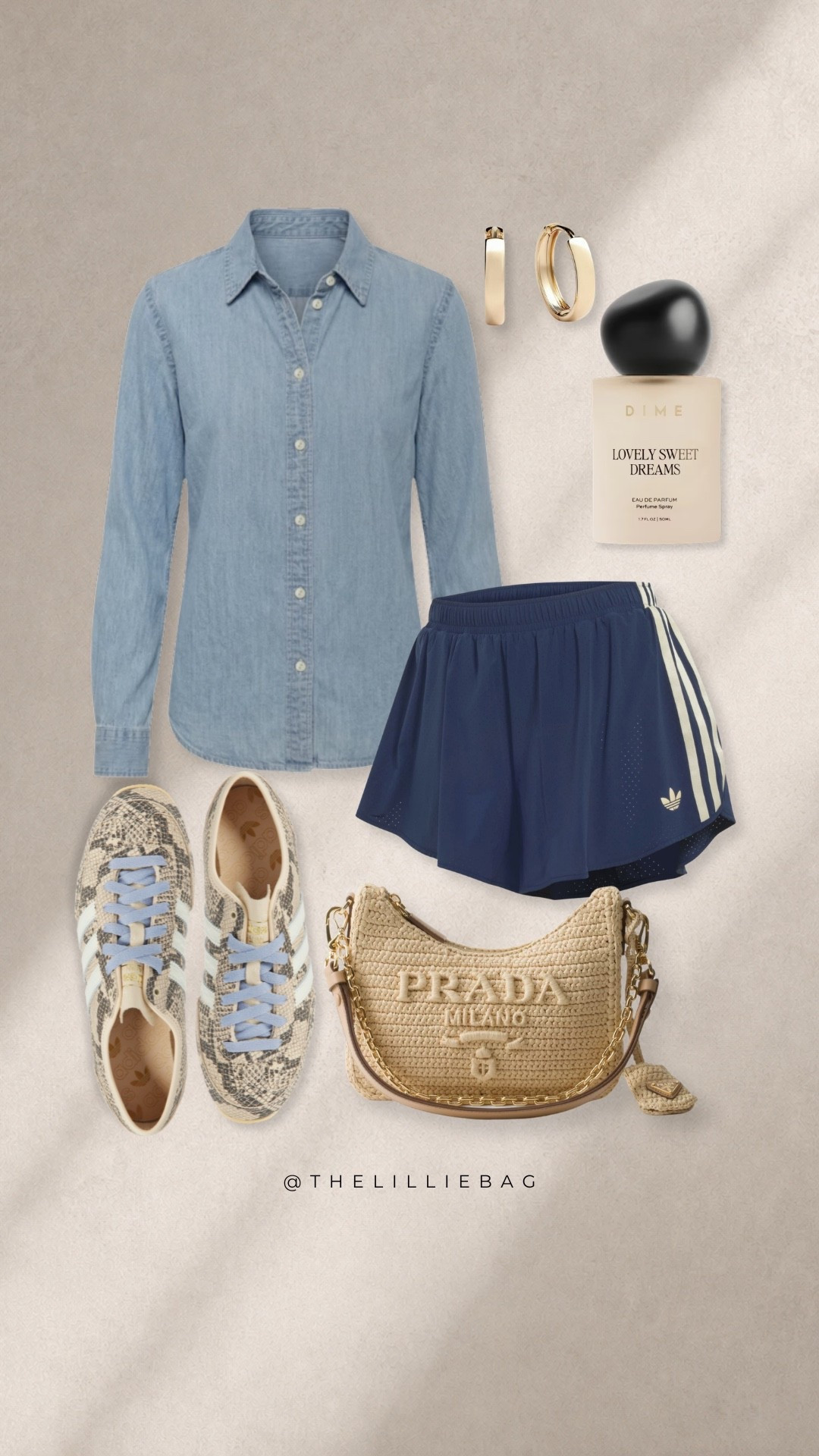 A classic look I love- this chambray is one of the best! Timeless💯✨

Shorts. Summer style. Summer outfit. Sneakers.

#LTKActive #LTKootd