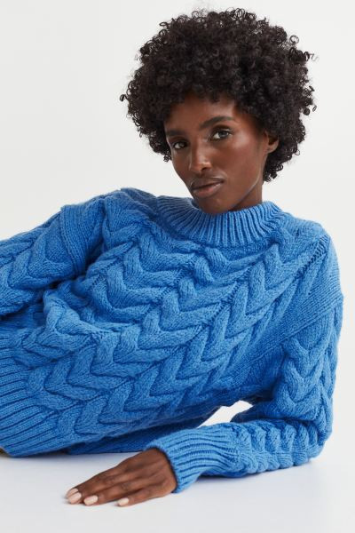 Cable-knit jumper | H&M (UK, MY, IN, SG, PH, TW, HK)
