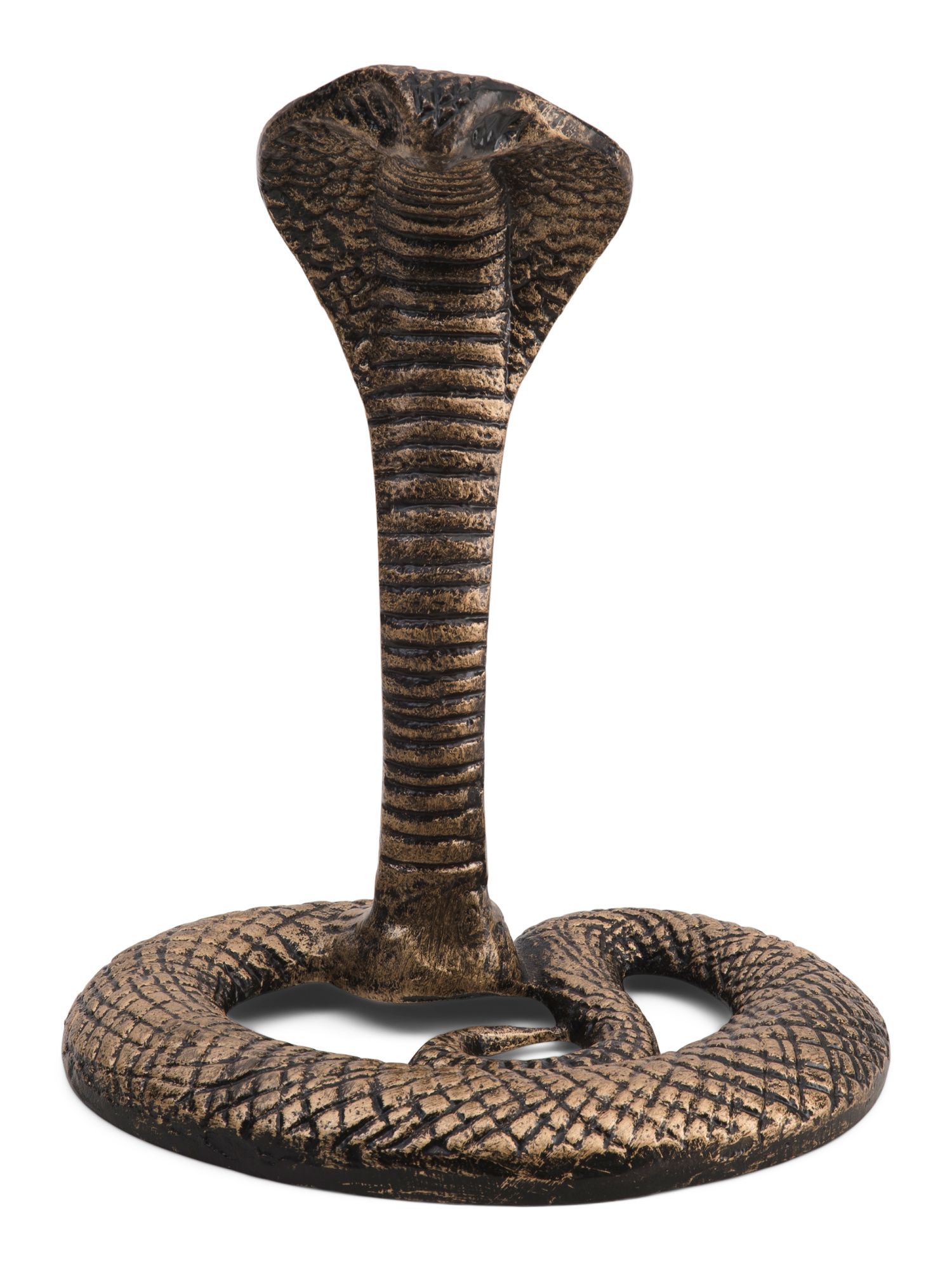 8in Antique Brass Snake | TJ Maxx