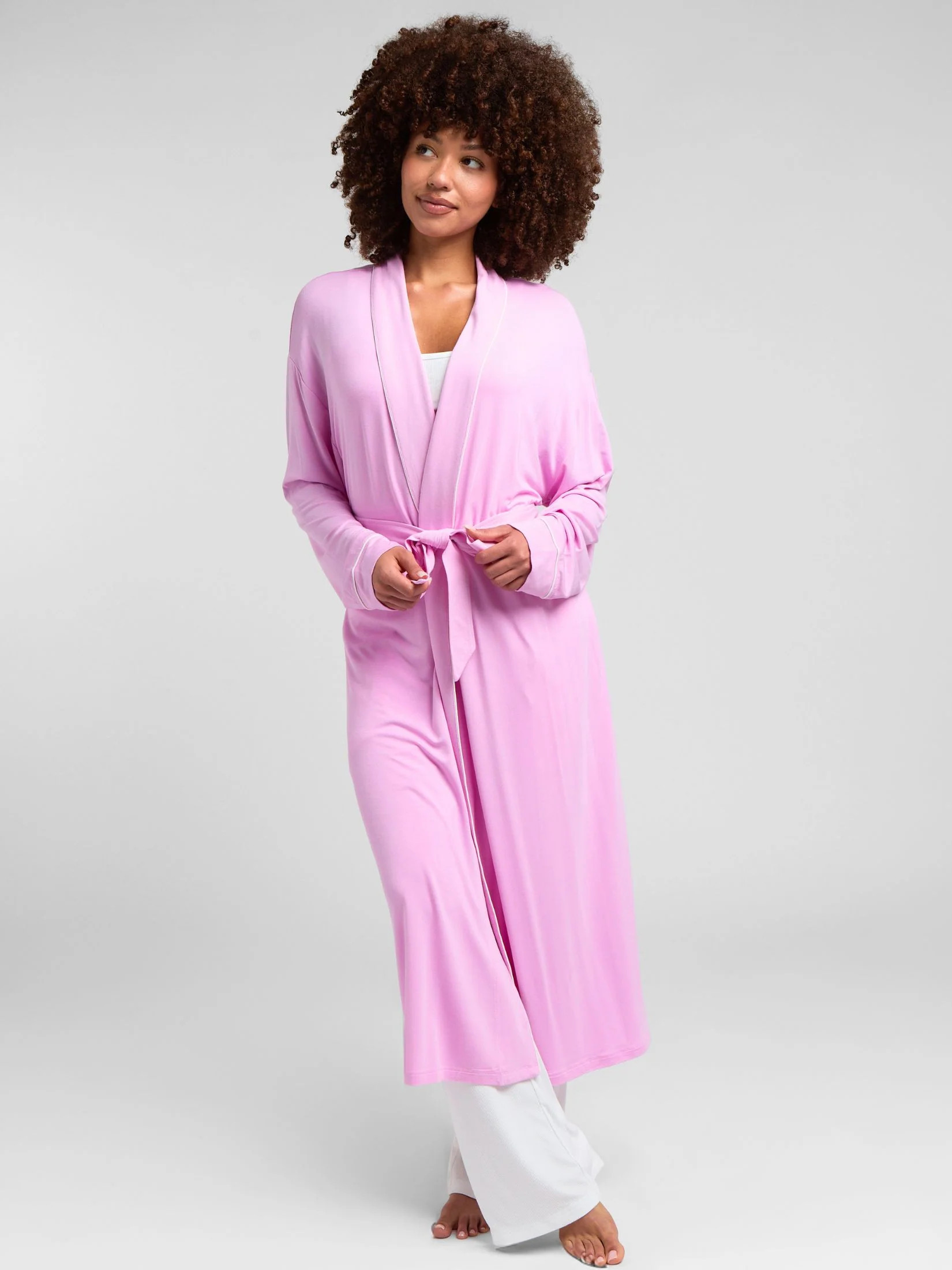 Comfrt Luna Lounge Robe | Peony | M/L | Comfrt