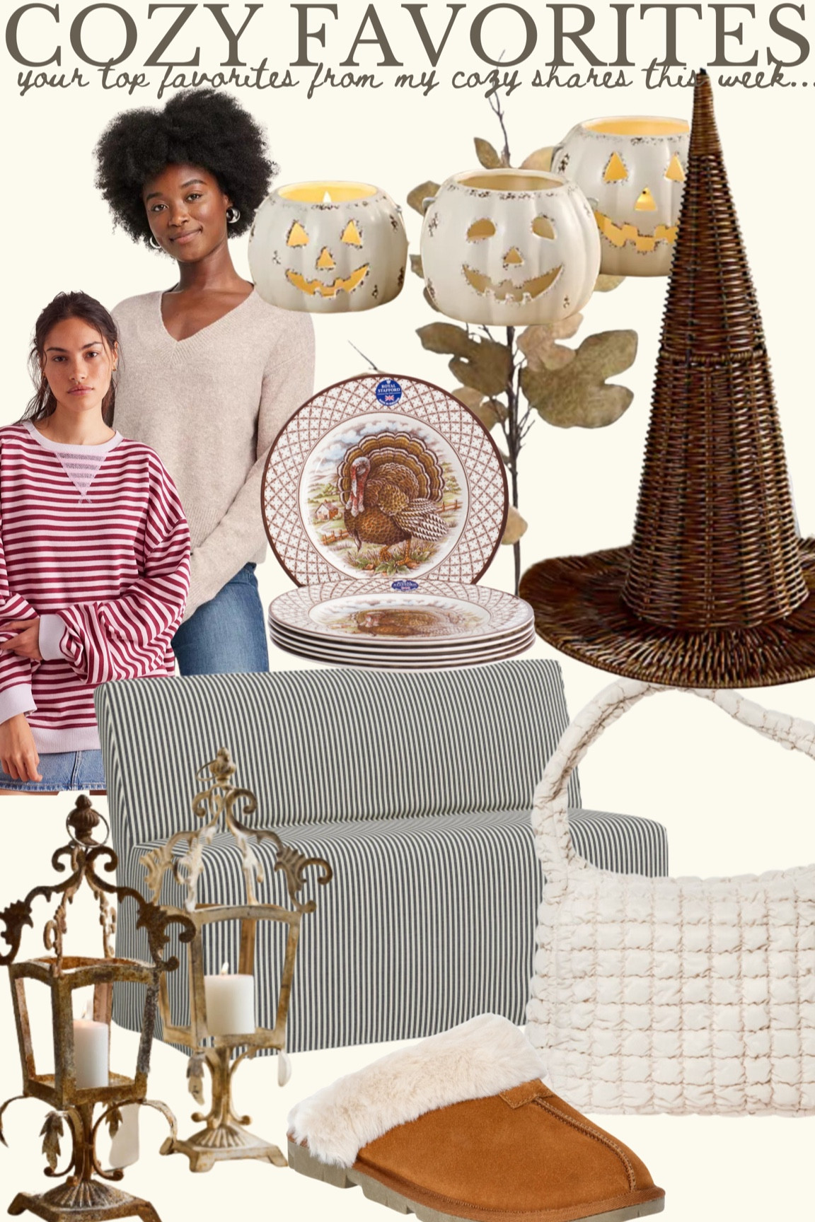 Your TOP FAVORITES from my cozy home & closet shares this week!! 

#LTKSaleAlert #LTKHome #LTKSeasonal