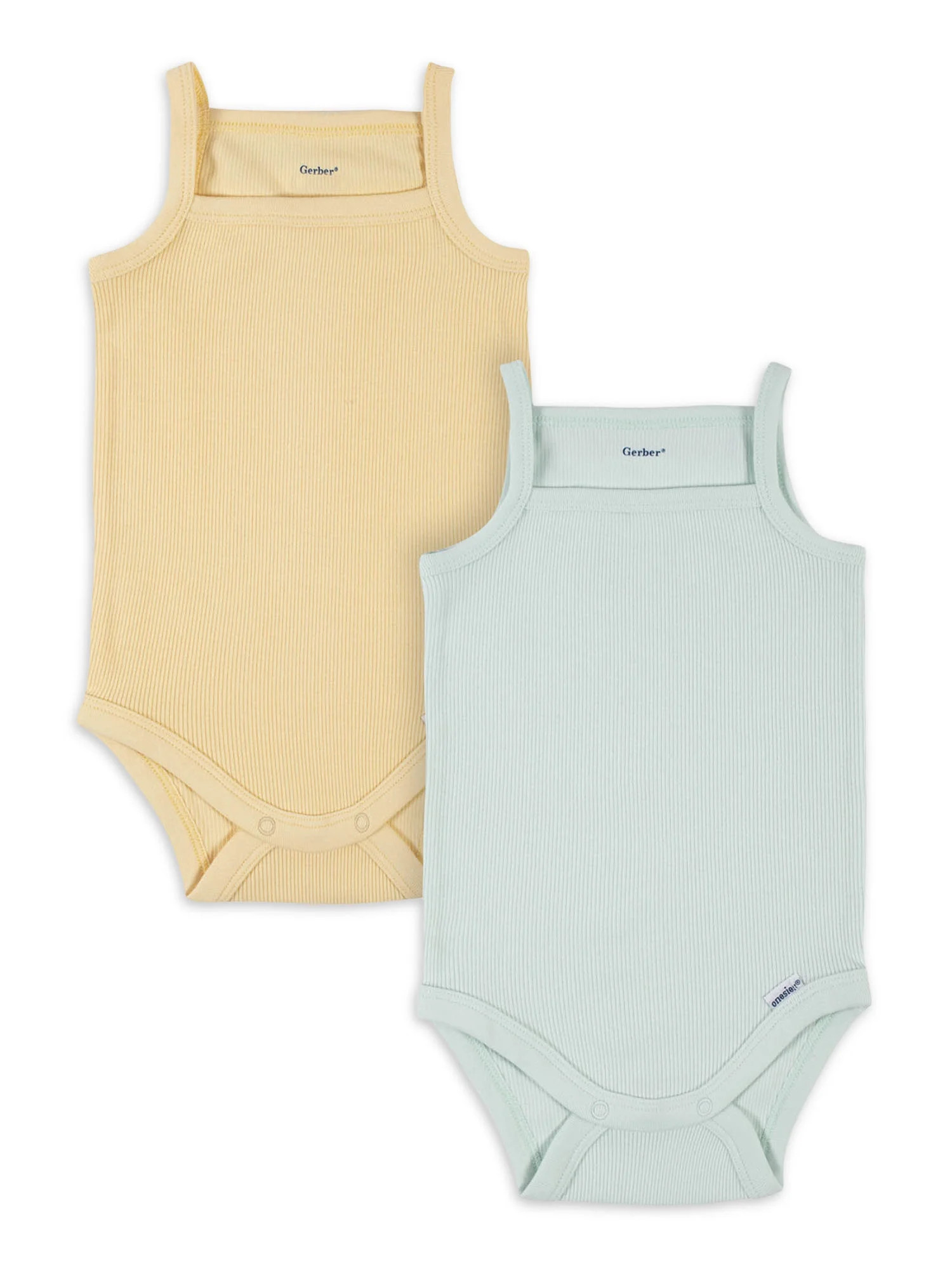 Modern Moments by Gerber Baby Girls Sleeveless Onesies Bodysuits, (0-3 Months - 24 Months) - Walm... | Walmart (US)