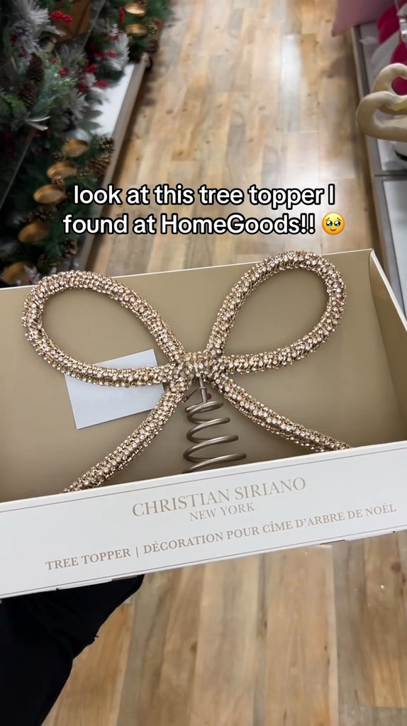 The viral bow tree topper is now available online!!😍 they have matching ornaments too! 🎀✨

I’ve also linked a similar version from Michael’s that’s thinner & lights up, a Target bow tree topper, and some additional bow ornaments to match your tree topper 🎀✨

#bow #christmas #christmastree #christmasdecor #homr #holiday #giftguide #treetopper

#LTKGiftGuide #LTKHoliday #LTKHome