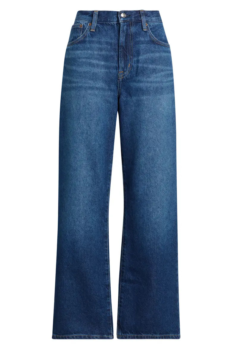 Madewell The Perfect Vintage Wide Leg Airy Denim Jeans (Women) | Nordstrom | Nordstrom