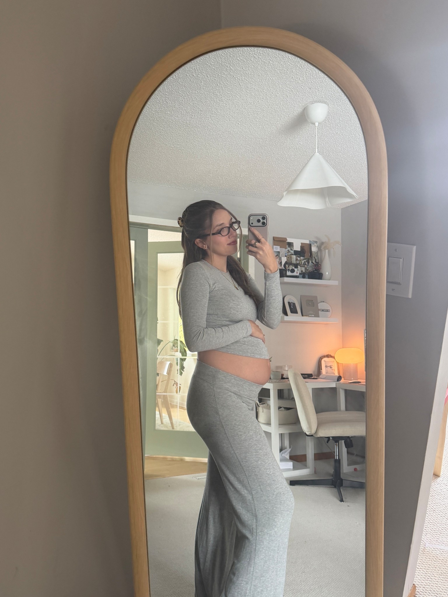Lil bumpdate in the coziest fit ✨

#LTKdayinmylife #LTKmomlife #LTKBump