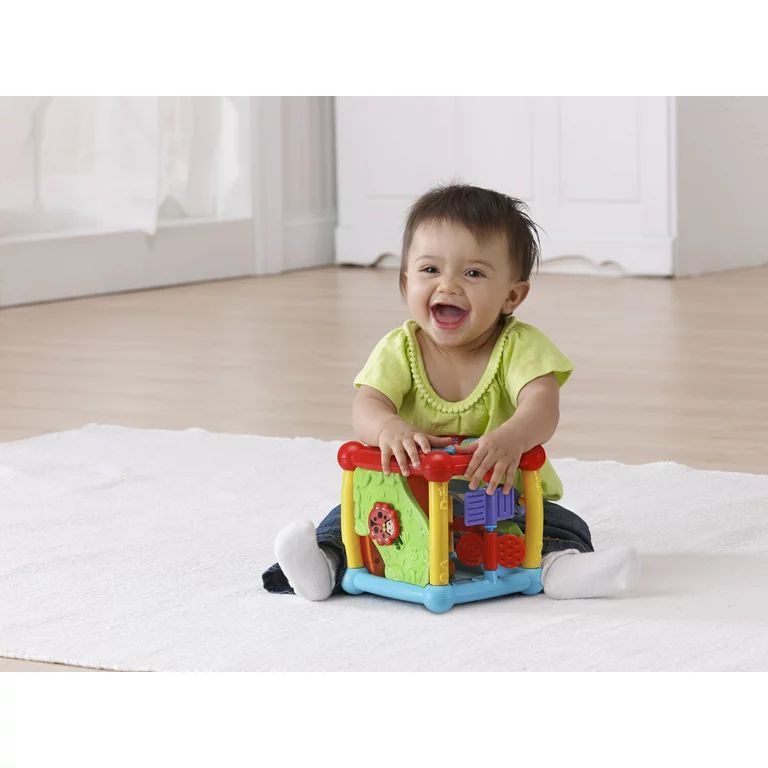 VTech Busy Learners Activity Cube, Learning Toy for Infant Toddlers - Walmart.com | Walmart (US)