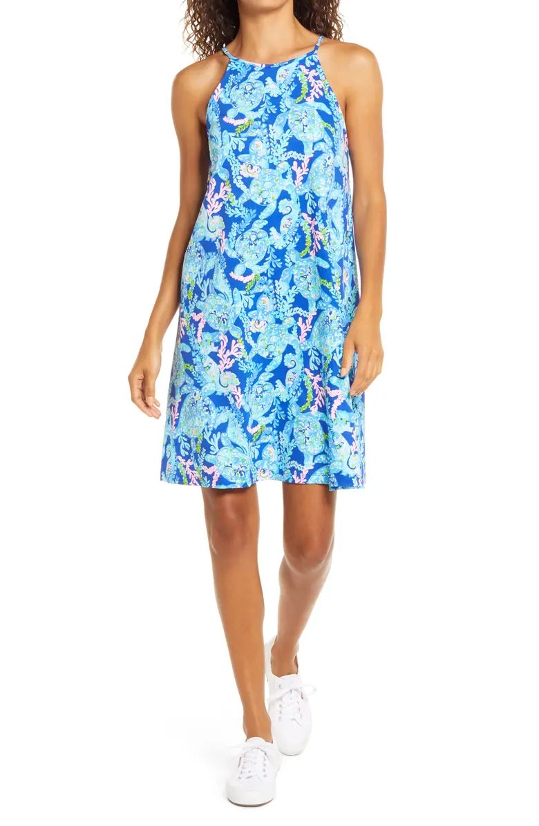 Lilly Pultizer® Margot Corsica Blue Sleeveless Dress | Nordstrom