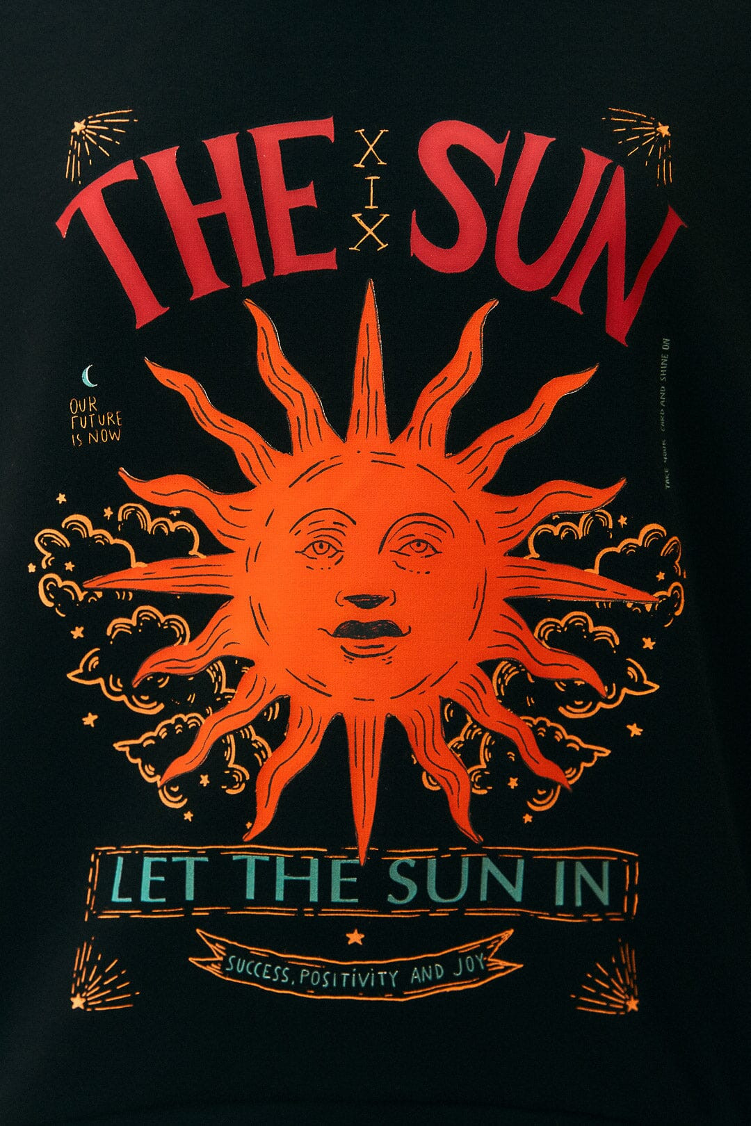 black the sun sweatshirt | FarmRio (US)