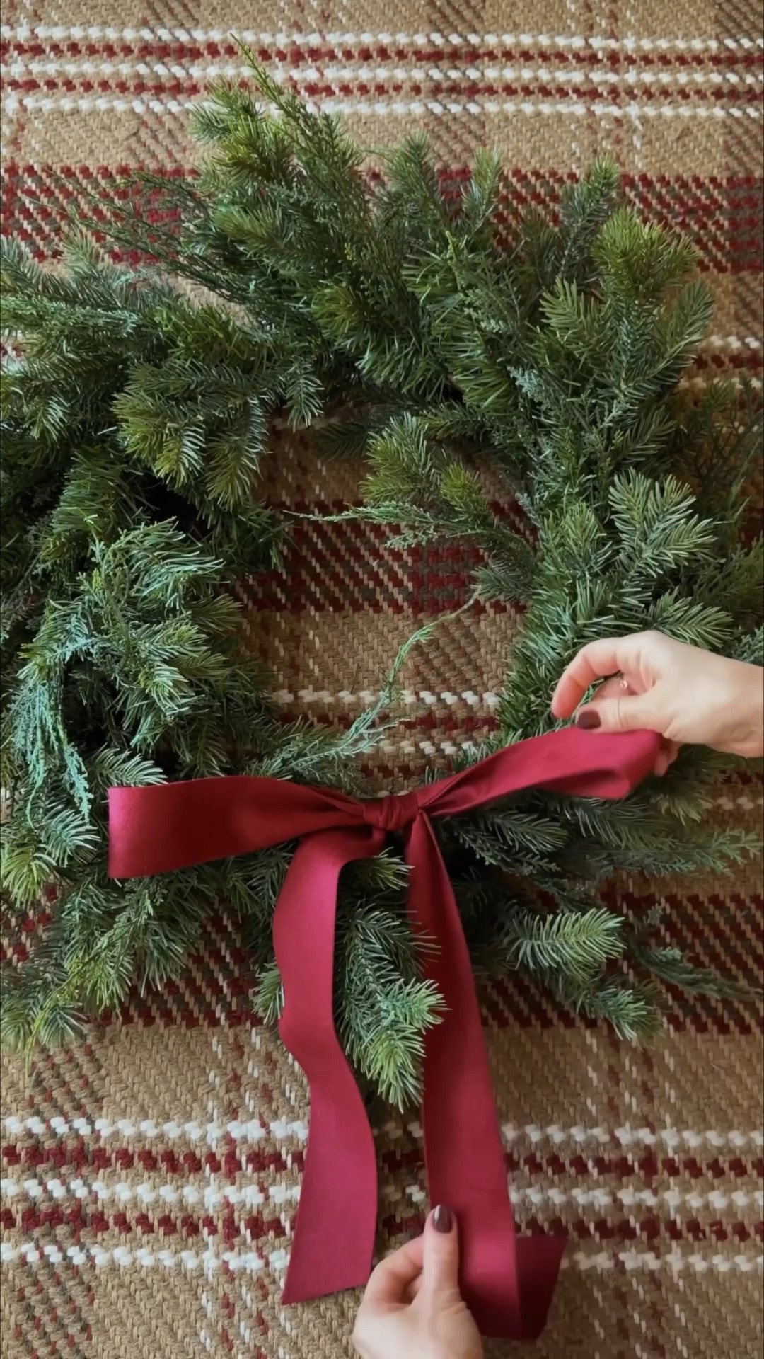 It’s back! The $18 Walmart wreath has been restocked this season. This will be our third year using them on our exterior and I still haven’t found a better price for a full and realistic wreath in this size 🙌🏼

#LTKHome #LTKSeasonal #LTKHoliday