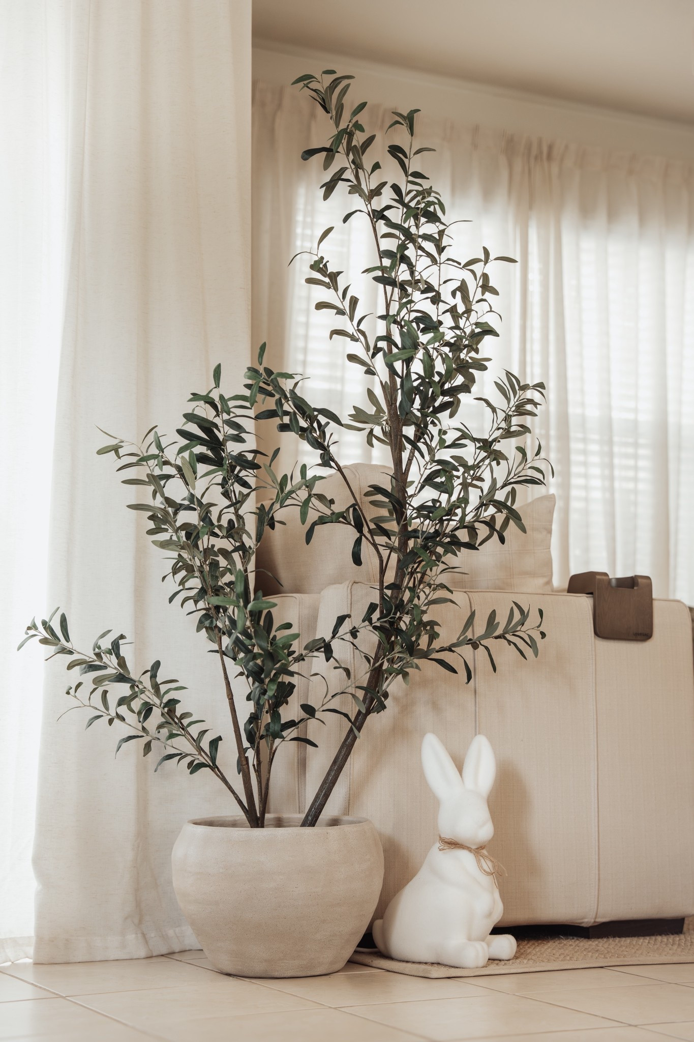 Absolutely LOVE my olive tree from Target 😍😍😍