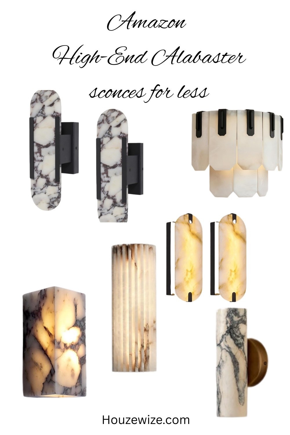 These alabaster sconces looks so high-end but they are great finds from Amazon! 
Soft glow, natural stone veining, and an effortless luxury vibe that instantly elevates a space. 

#amazonhome #luxuryforless #designerlookforless #quietluxury #organicmodern #highendhome #lightinggoals #homedecorfinds #Amazonminds 


#LTKSaleAlert #LTKHome
