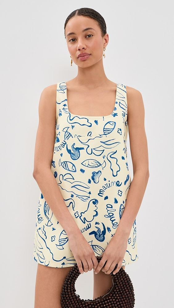 Sahara Printed Denim Dress | Shopbop