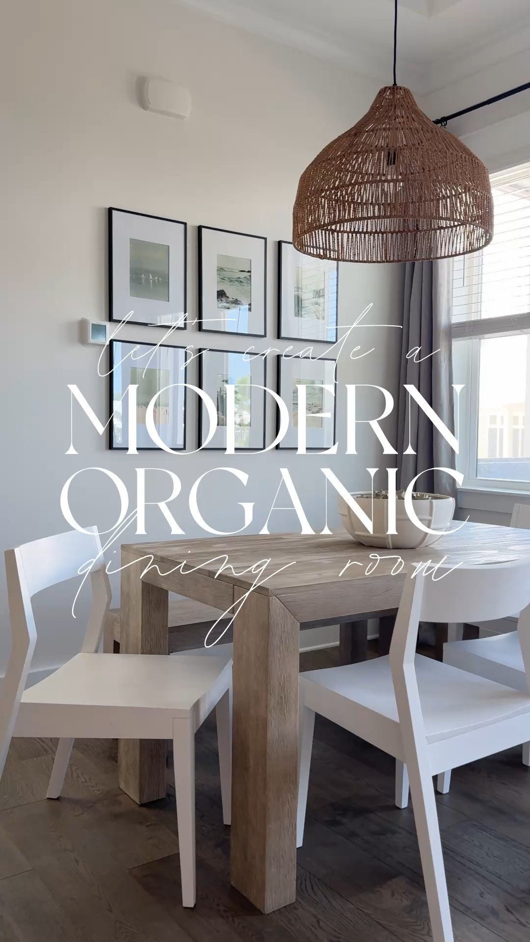 Modern organic dining from plank & beam 😍😍 I love this set together in our 30A beach home! The dining table & bench is seashell wirebrush and the chairs are modern white! They’re having a huge new year’s sale with savings of up to 45% off!! 

#LTKHome #LTKSaleAlert