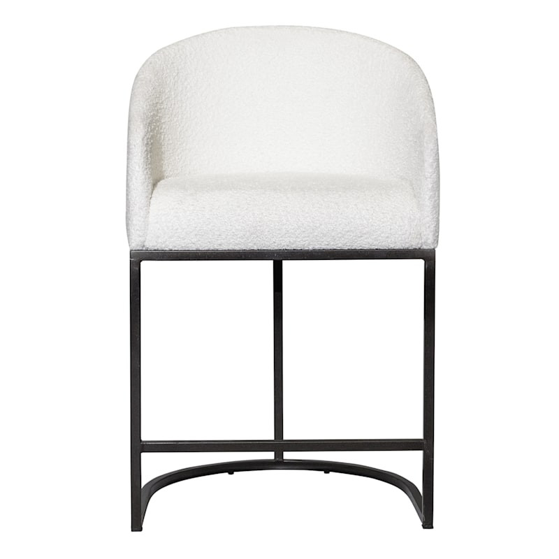Portia Counter Stool Cream | At Home