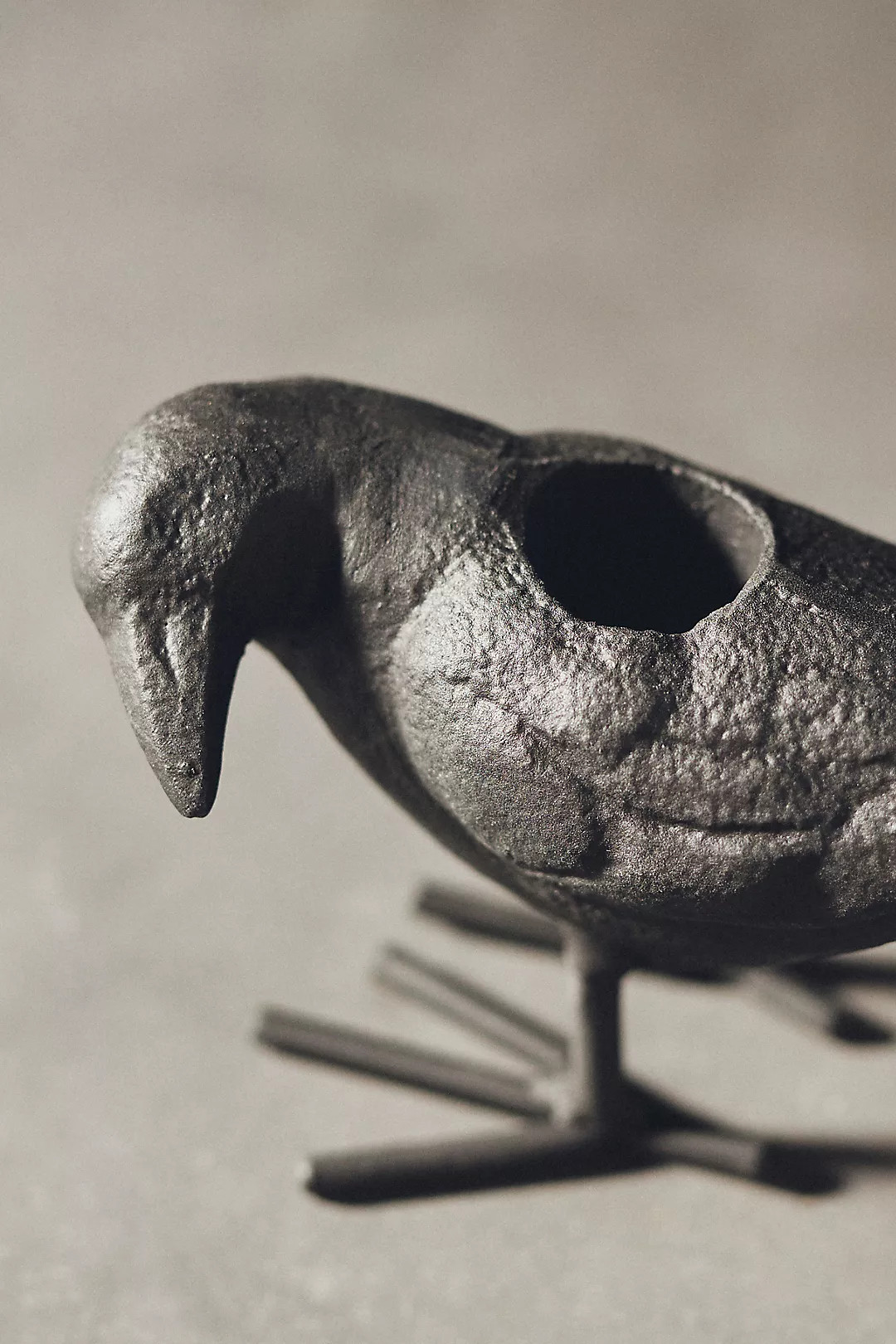 Crow Taper Candle Holder | Anthropologie (US)