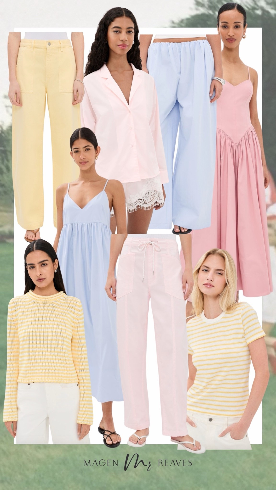 Summer pastels ✨🩵 

Summer pastels, summer style, butter yellow, light pink, baby blue, summer fashion, summer dress, colored pants, stripes, trending

#LTKSeasonal #LTKootd #LTKPetite