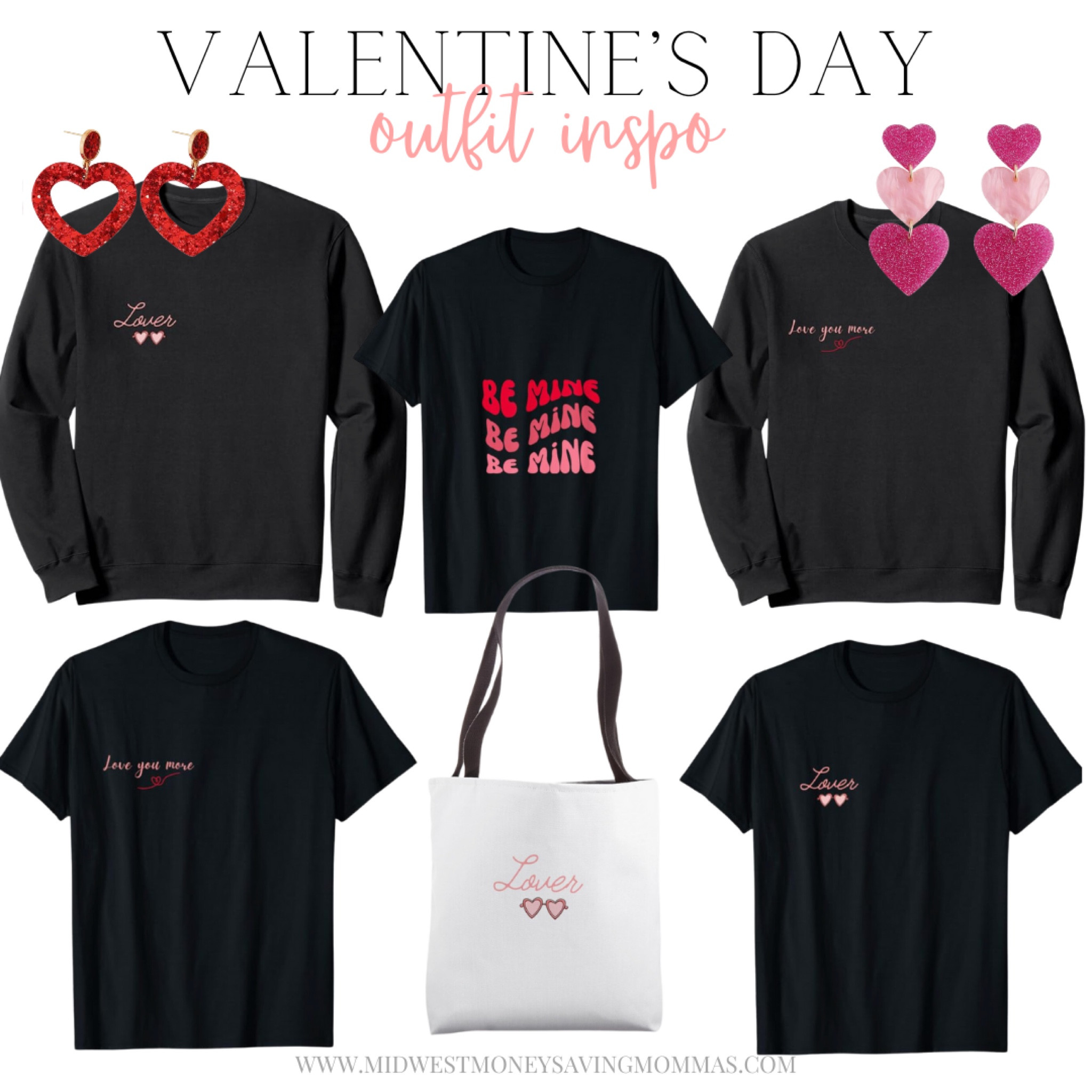 Valentine’s Day Outfit Inspo

Sweatshirt  tshirt  tote bag  heart earrings  holiday outfit  accessories  winter outfits 

#LTKstyletip #LTKfindsunder50 #LTKSeasonal