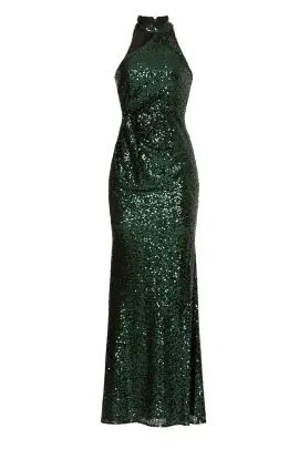 Green Sequin Gown | Rent the Runway