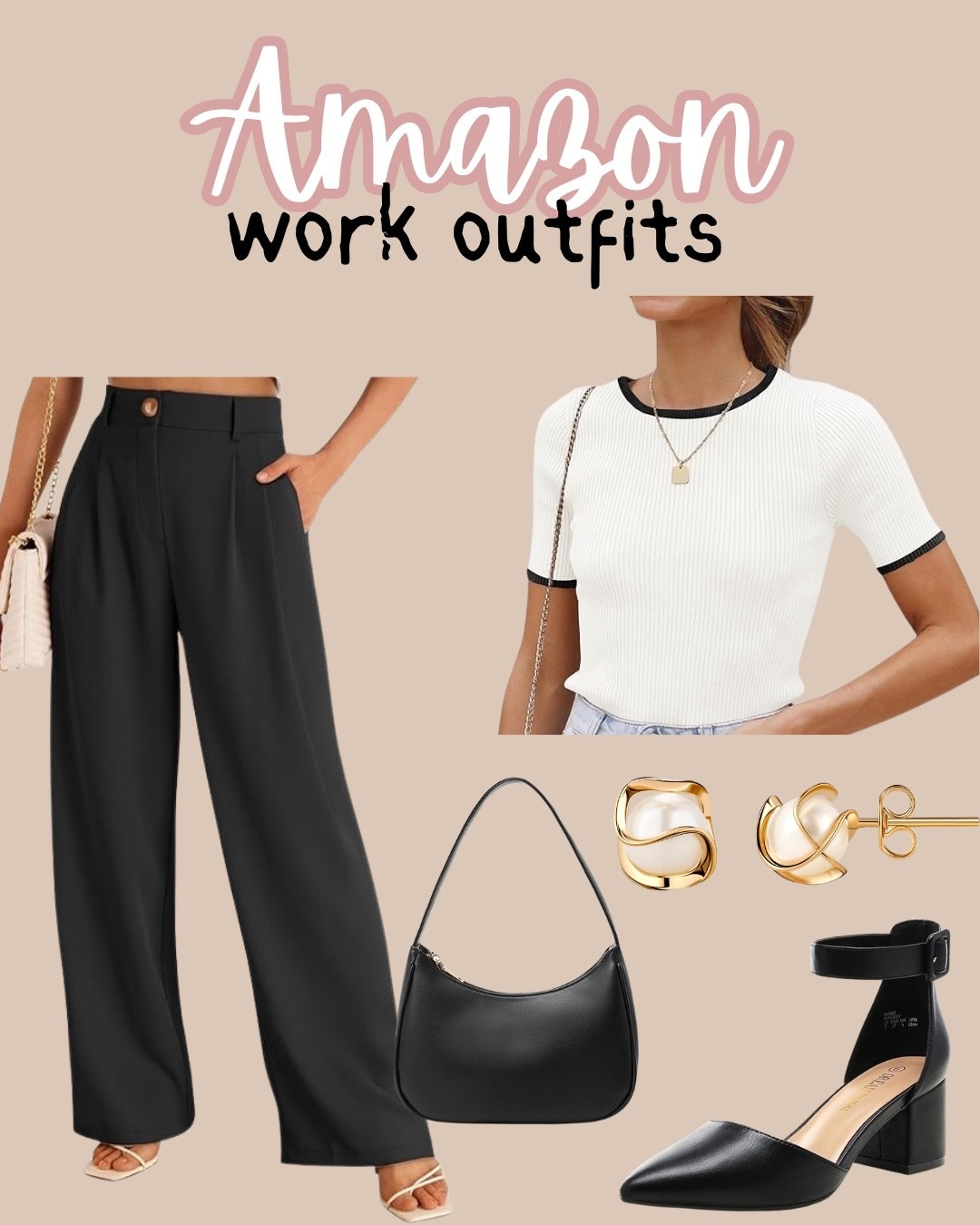 Summer Work outfits from Amazon 
Summer workwear, capsule wardrobe, summer business casual, 

| teacher | amazon teacher | amazon prime | neutrals | office outfit | corporate outfits | amazon teacher outfits | back to school | amazon back to school | workwear | business casual | matching set| work blouse | purses | bags | jewelry | accessories | fall fashion | summer fashion| teacher fashion | teacher style | kindergarten teacher | elementary school teacher | elementary teacher | student teacher | summer | summer | summer fashion | summer fashion amazon | amazon fashion | amazon style | amazon favorites | best of amazon prime | best of amazon | amazon best sellers | dress | amazon dress | dresses | amazon dresses | work wear | workwear
  blouse | amazon blouse | amazon work wear | dress pants | romper | work pants | jumpsuit | overalls | skirt | long skirt | work skirt | 
#amazon #amazonprime #teacher #teacheroutfits #backtoschool

#LTKWorkwear #LTKootd