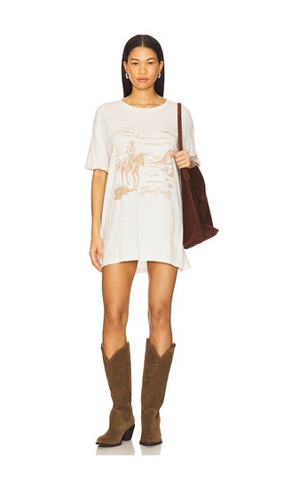 Gone Country Oversized Tee in Bone | Revolve Clothing (Global)