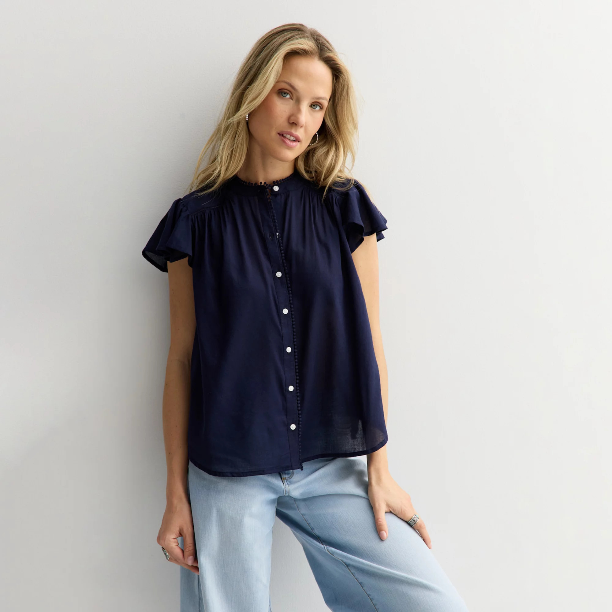 Women's Sonoma Goods For Life® Button Front Popover | Kohl's