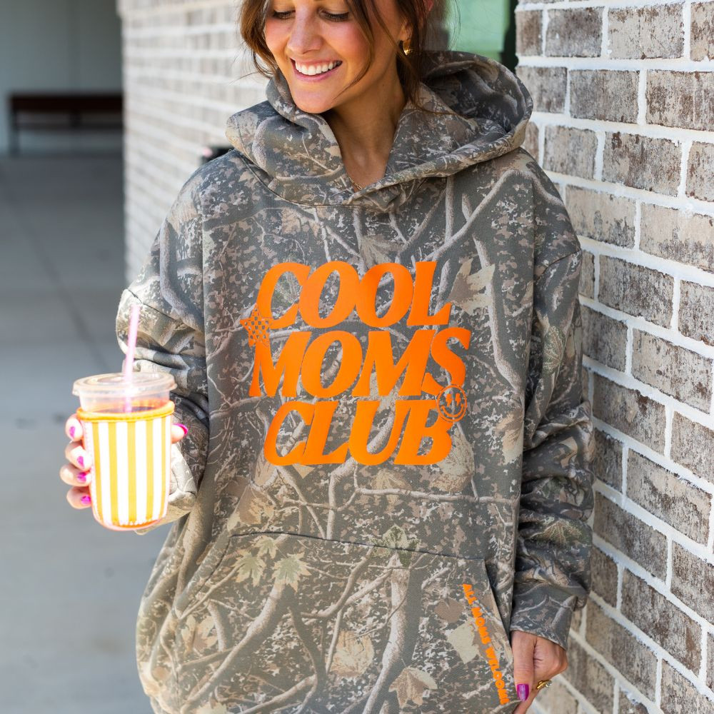 PUFF 'All Moms Welcome' Camo Hideaway Hoodie | United Monograms