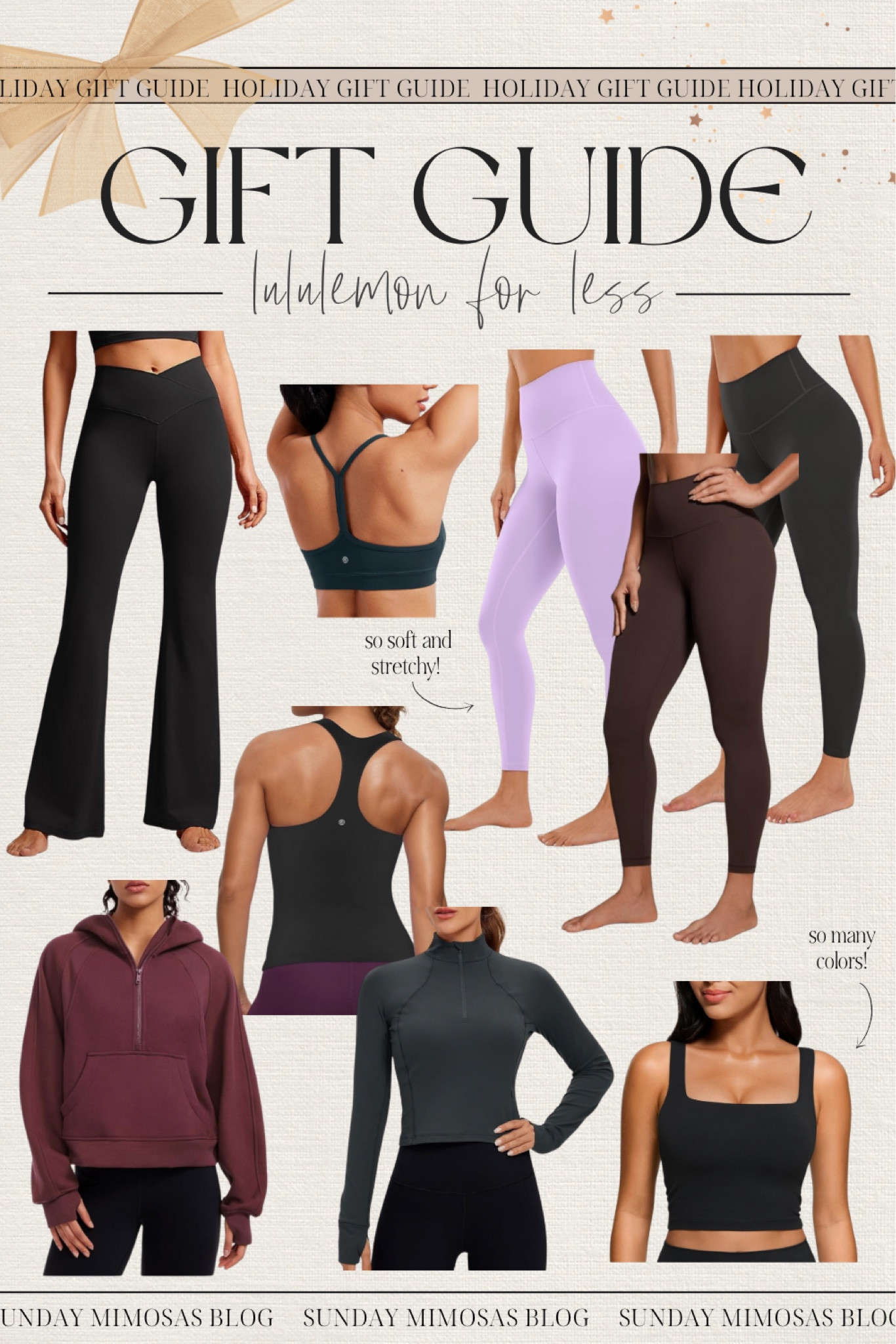 Holiday Gift Guide: Athleisure & Activewear! CRZ YOGA sale! 20% off most items!

The CRZ YOGA leggings are my favorite! I wear an XS in their Butterluxe leggings and they’re so soft and stretchy! I love their crossover flare leggings and quarter zip sweatshirts too!

Everything fits true to size! I’ll link more Amazon activewear favorites and comfy travel outfits below! 😍

#LTKHoliday #LTKCyberWeek #LTKGiftGuide