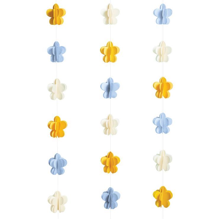 Decor Floral Hanging Yellow/White - Spritz™ | Target