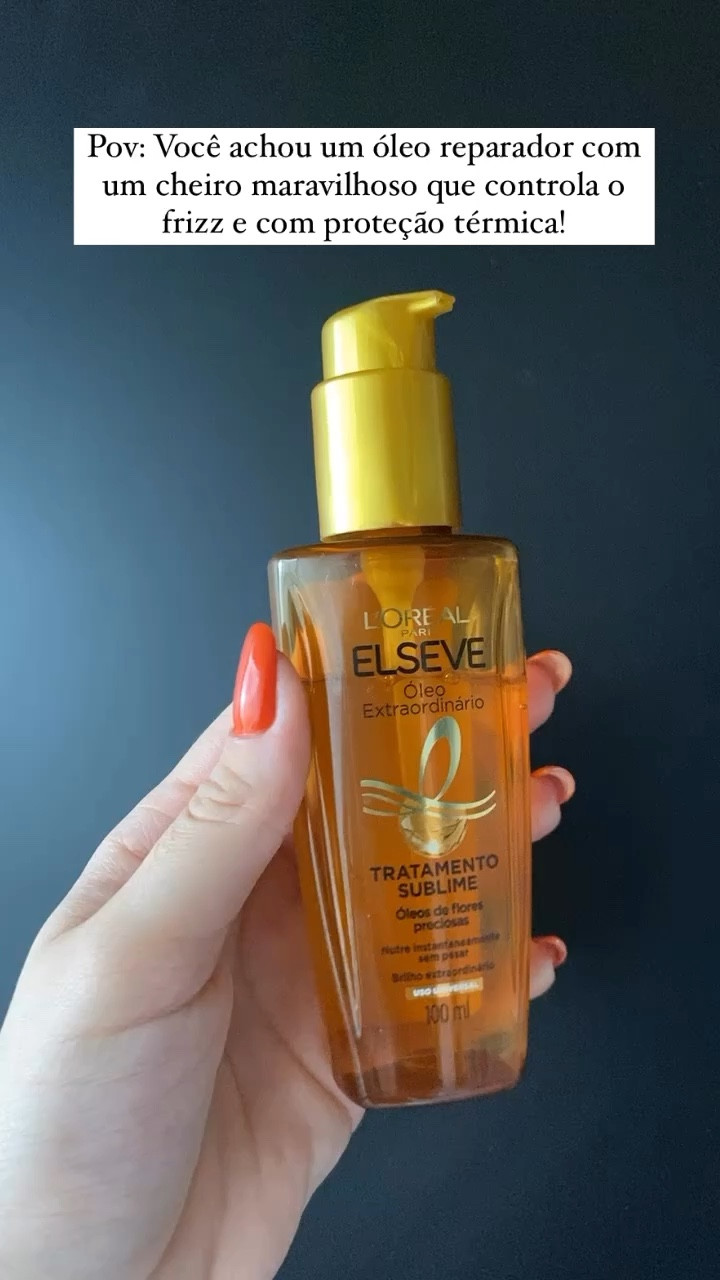 O melhor óleo reparador, retira o frizz e protege de qualquer fonte de calor! 



#LTKfitness #LTKfamily #LTKbrasil