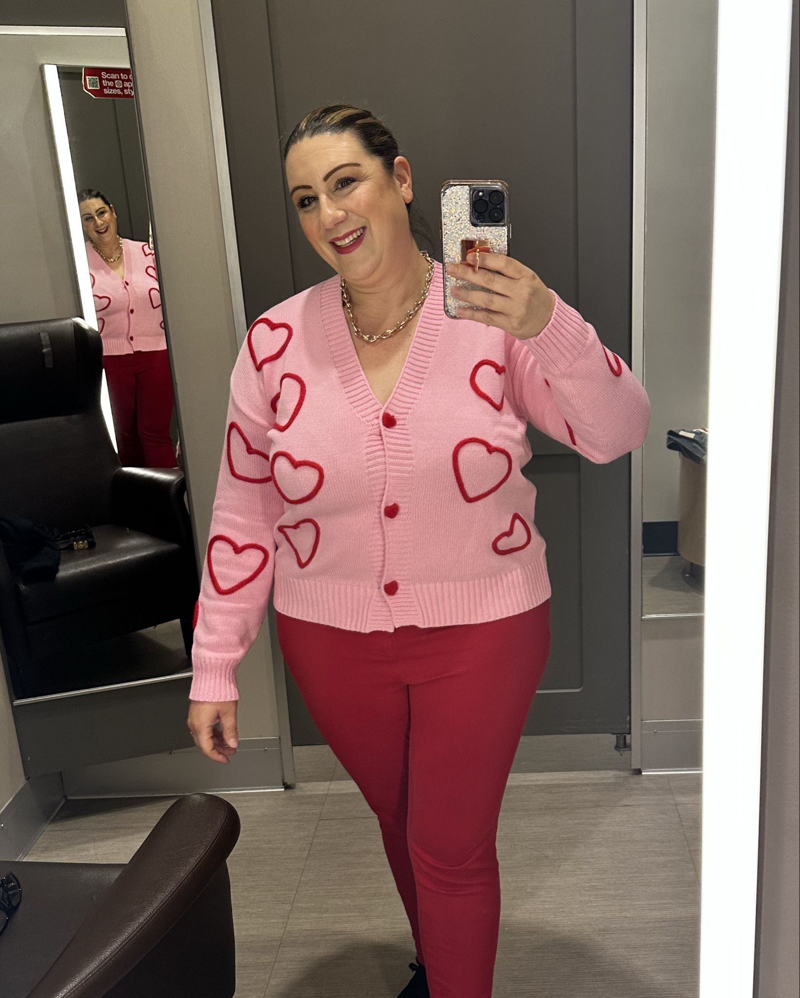 Oh 🐝 still my ♥️ this sweater is adorbs & these athletic pants I paired it with are buttery soft too. I feel like I could just hang out all cozy on a cold day sipping hot cocoa watching the movie the Notebook. 

I also linked some equally as cute lounge sets, sweatshirts & sweaters so you don’t have to waste time going to the store to find the best looks.

Comment “ oh 🐝 “ for the link or ✅ my LTK @StylingCurves for the deets.

For ref I’m a size 16/18 & 5’4

#valentinesdaysweater #valentinesday #heartsweater #momstyle #midsizestyle
#cozyoutfit #comfyoutfit #pinksweater ##shopwithme #affordableclothes 
#affordablefashion #budgetfriendly #affordable #target #targetstyle #targetfashion#targetfinds #targethaul #targetoutfit  #valentinesdayoutfit #valentinesday #valentinesdayootd #valentinesdaystyle #valentinesdayfashion #monochromaticootd 

#LTKActive #LTKMidsize #LTKmomlife