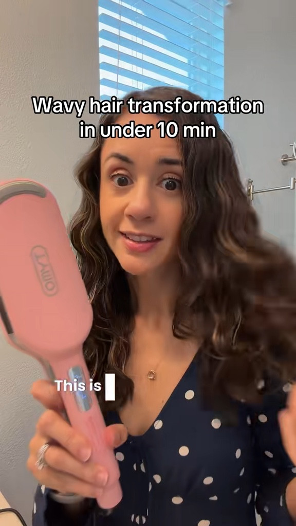 Wavy curly hair in under 10 minutes with the Tymo rovy beach wayes curling wand. I love the results and they last!
Sleep with silk pillowcase to help.

#LTKFindsUnder50 #LTKGiftGuide #LTKHoliday