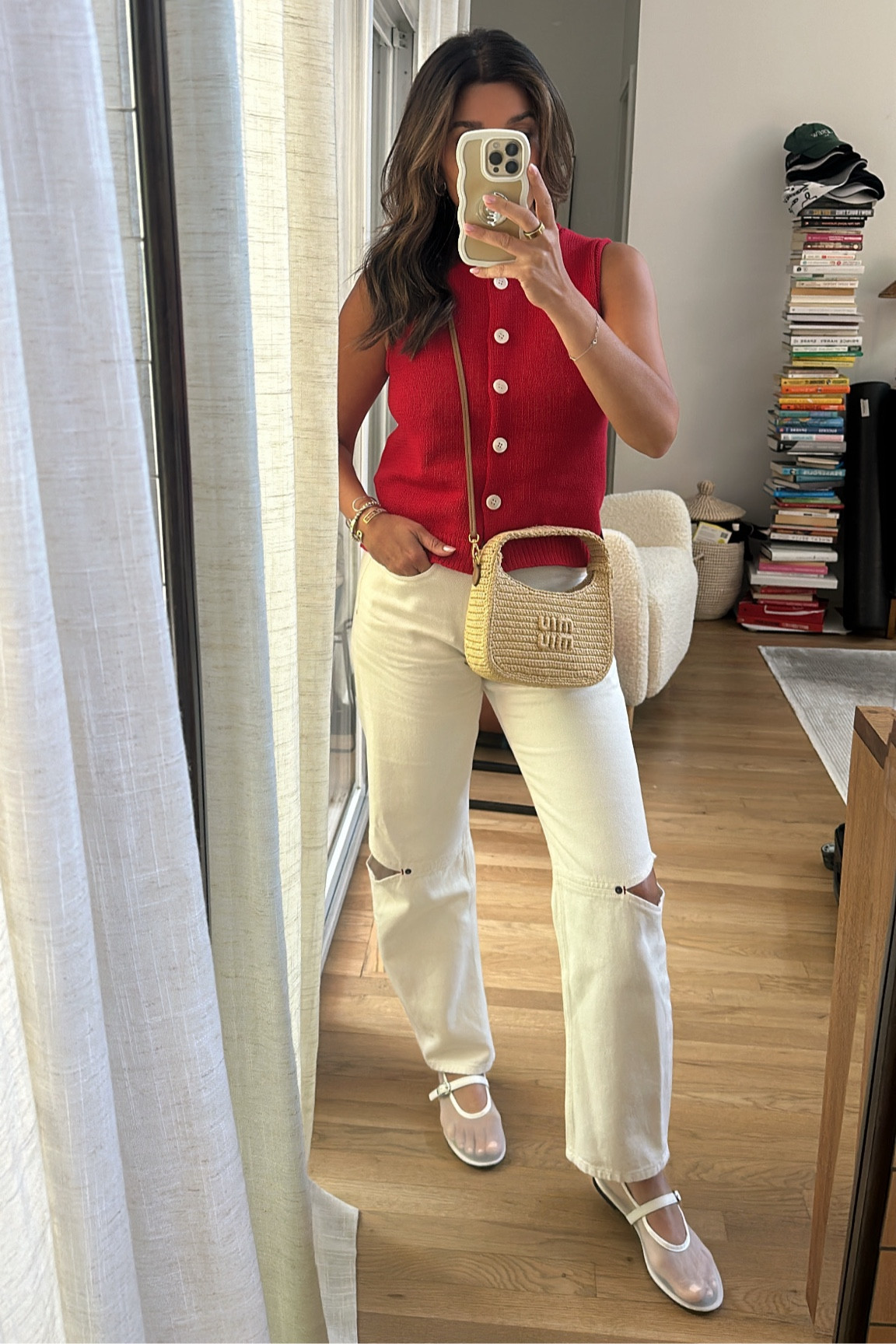 OOTD

Love this pop of red! wearing a small in vest 

#LTKSummerSales #LTKSeasonal #LTKxNSale