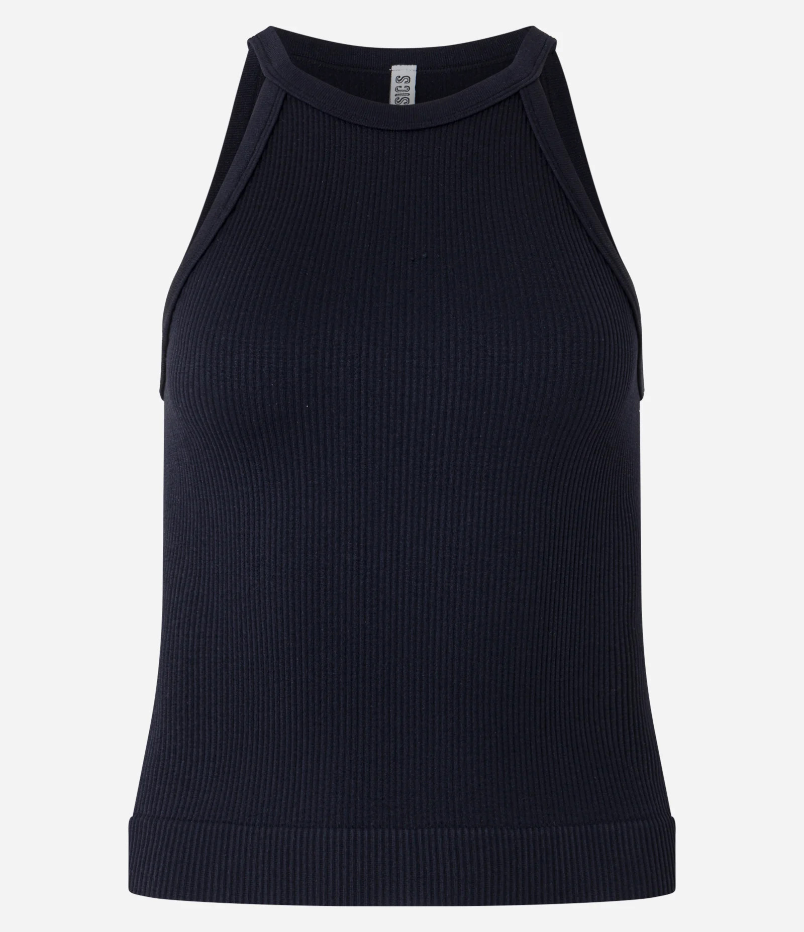 Blusa Básica com Decote Halter com Textura e Sem Costura Preto - Lojas Renner | Renner (BR)