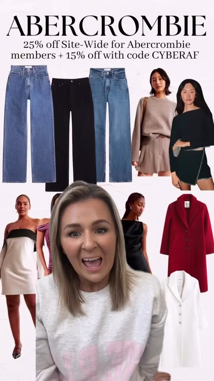 Abercrombie sale picks | holiday outfit | gifts for him | kids | 

#LTKCyberWeek #LTKFindsUnder100 #LTKGiftGuide