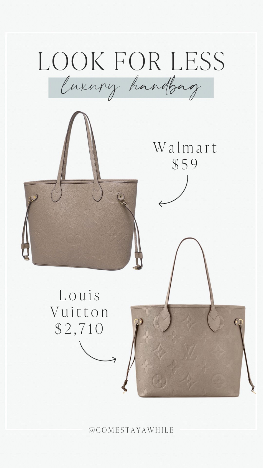 This purse is such good quality and looks like a designer handbag!! It’s only $59! Louis Vuitton lookalike 

#LTKItBag