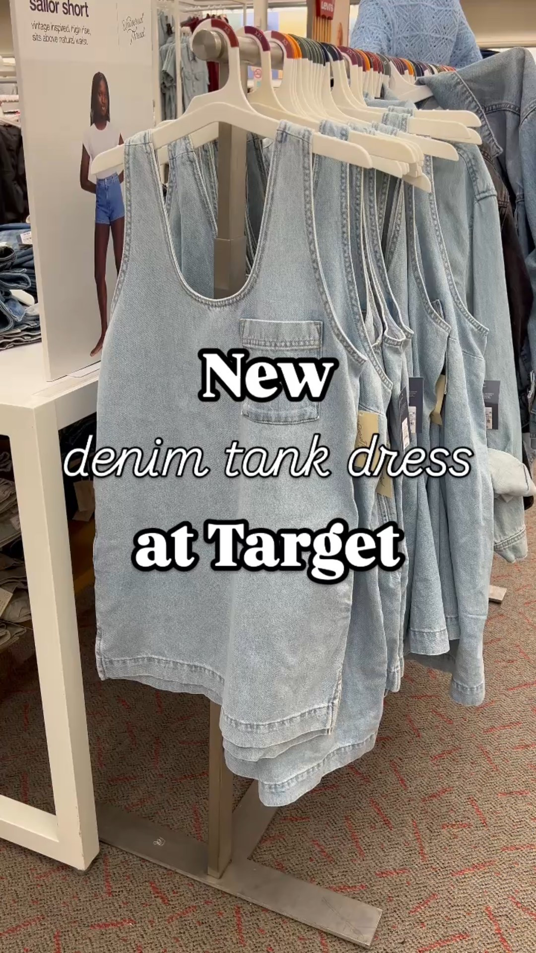 Denim tank dress at Target 🩵💙

#LTKFindsUnder50 #LTKStyleTip #LTKWatchNow