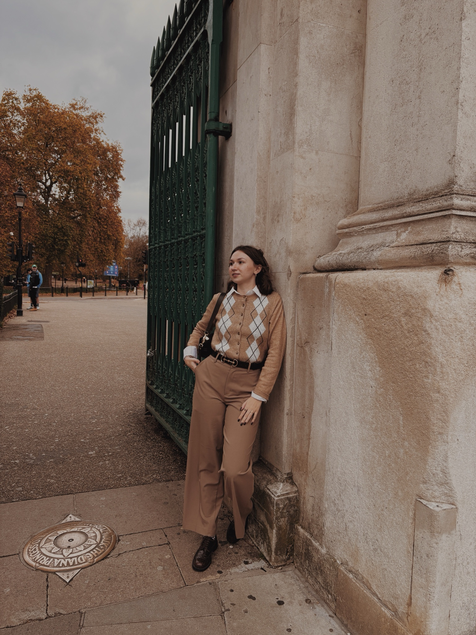 White shirt collar
Beige and white argyle cardigan
Beige smart wide trousers
Brown belt with Horsebit buckle


Light academia, light academia fashion, light academia aesthetic, light academia style, light academia fashion, light academia girl, light academia outfit, dark academia, dark academia outfit,

Preppy, preppy outfit, old money, old money outfit, old money aesthetic, old money vibes, dark academia vibes, old money style, old money aesthetic, old money outfits, 

Korean fashion, plaid, plaid fashion
autumn outfit ideas, autumn vibes, fall vibes, autumn style

#LTKFindsUnder100 #LTKTravel #LTKSeasonal