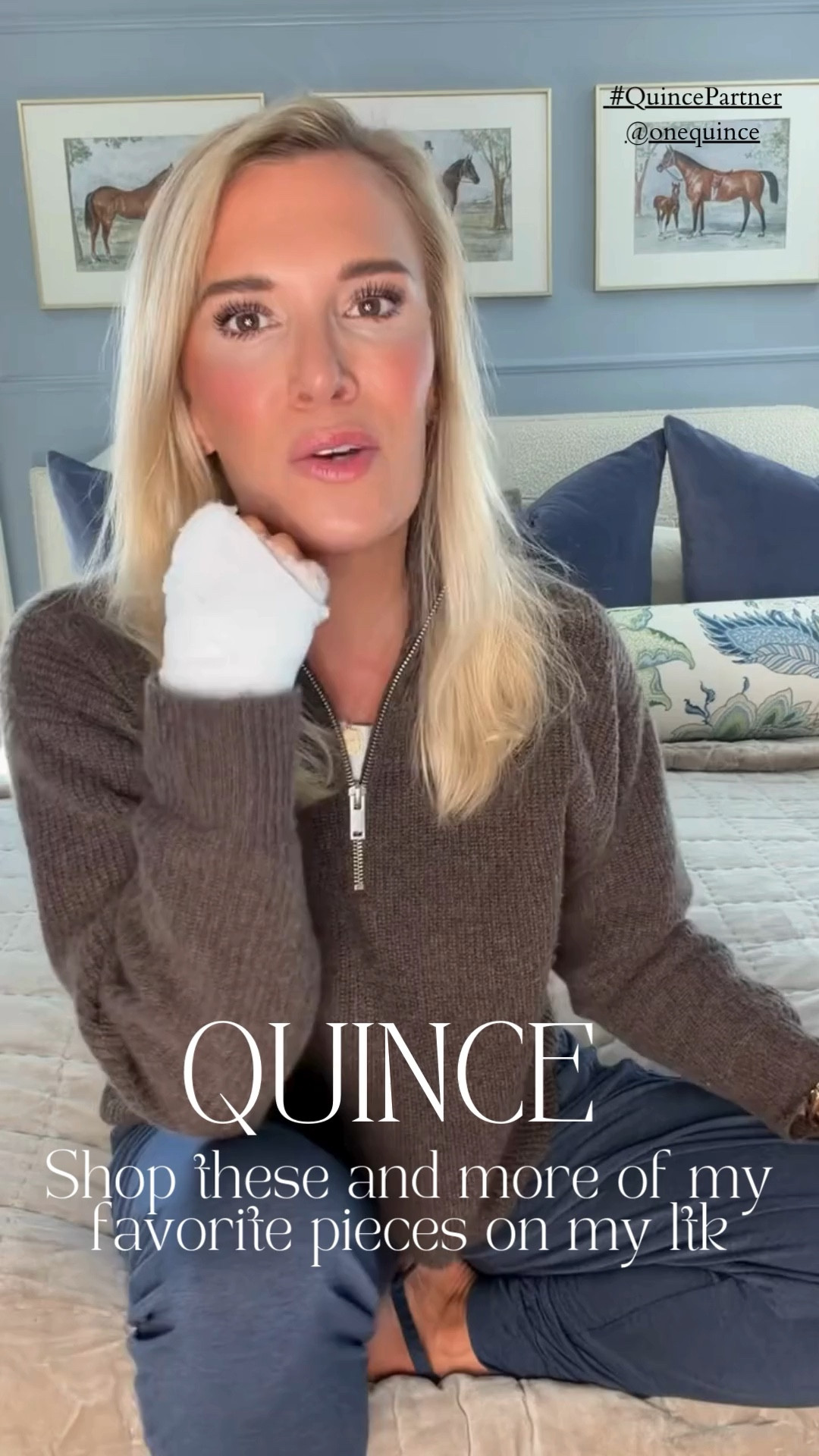 I’ve been sleeping so good lately and it’s all thanks to Quince. The quality of these bedding pieces is unreal, and the price point makes it even better. @onequince #QuincePartner 