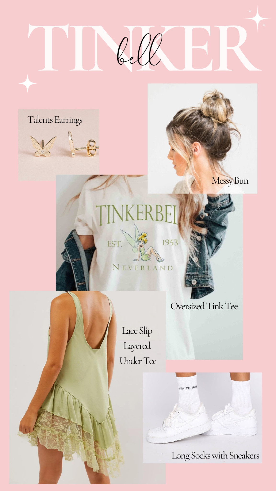 Tinkerbell Outfit ✨

#disneyfashion #disneyland #disneystyle #disneyjewelry #disneyootd #disneyworld #tinkerbell #tinkerbelldisneybound #disneybound 

#LTKstyletip #LTKSeasonal #LTKtravel