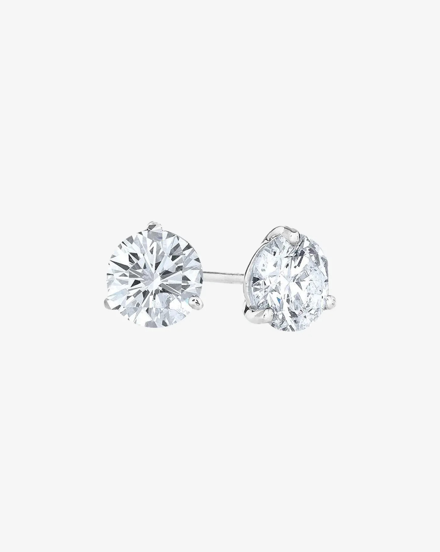Round Diamond Studs | Henri Noel Fine Jewelry